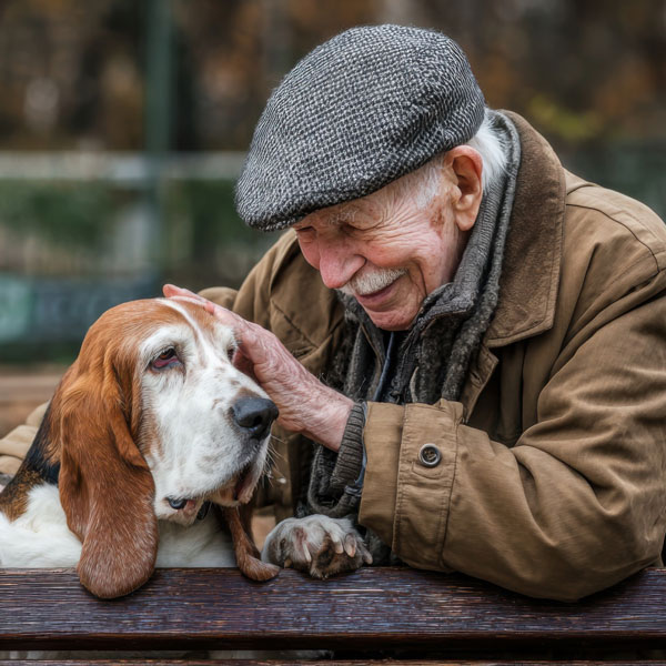 senior-man-with-dog